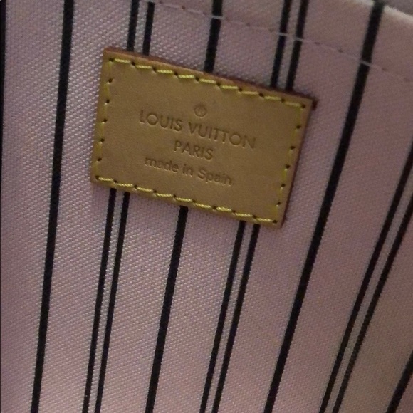 Louis Vuitton neverfull pouchette - Picture 2 of 8